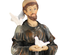 Statue en résine de Saint François d'Assise de 53cm