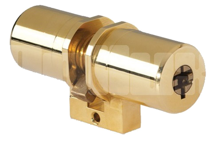 Cylindre monobloc 954 longueur 30x30mm en laiton à 5 ailettes double entrée - POLLUX - 954533