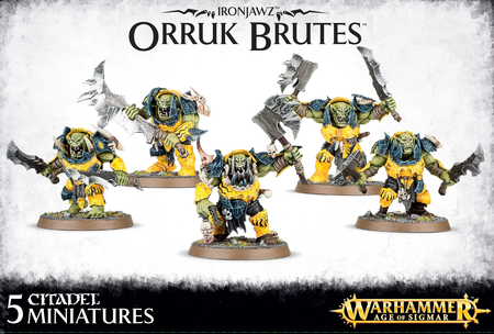 Warhammer AoS - Ironjawz Orruk Brutes