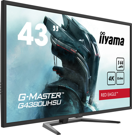 Ecran 43" Iiyama G-Master Red Eagle G4380UHSU-B1 4K Ultra HD (Noir) 144Hz