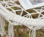 Fauteuil suspendu macramé coton polyester