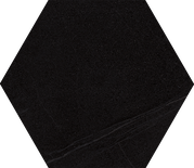 SEINE HEXAGONO BASALTO - Carrelage hexagonal grand format aspect pierre