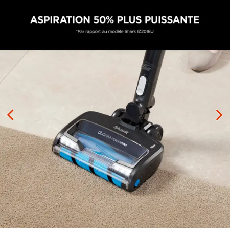 Aspirateur balai Shark IZ320EU