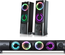 Enceintes 2en1 Advance SoundPhonic 2.0 RGB (Noir)