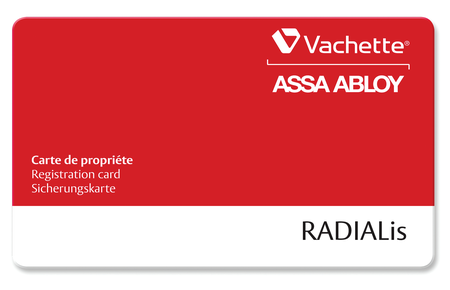 Cylindre à bouton RADIALIS 32,5x32,5mm - VACHETTE - 26676000