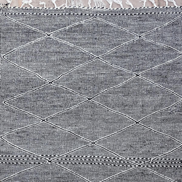Tapis berbère tissé main en laine ZANAFI