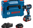 Perceuse-visseuse 18V GSR 18V-90 C + 2 batteries GBA 5 Ah + chargeur en coffret L-BOXX - BOSCH - 06019K6006