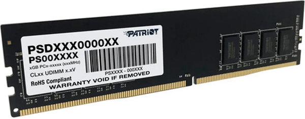 Barrette mémoire 32Go DIMM DDR5 Patriot Signature Line 5600MHz (Noir)