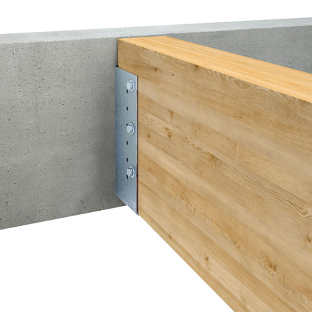 Sabot ailes intérieures 2mm types 500 100x200mm - SIMPSON - SAI500/100/2