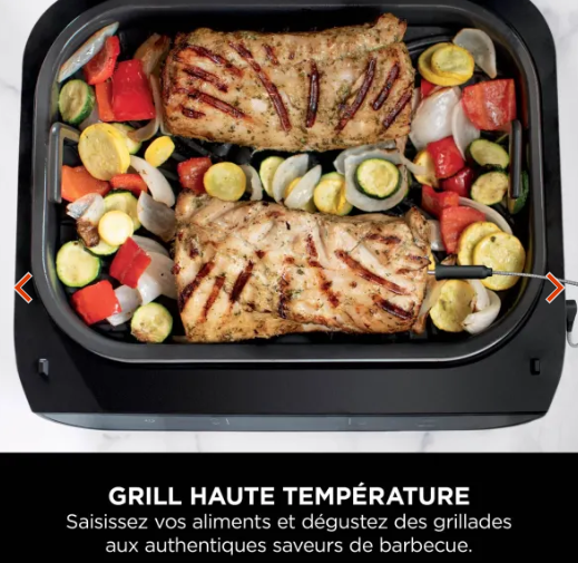 Grill et friteuse sans huile Ninja MAX 6-en-1 DG551EU