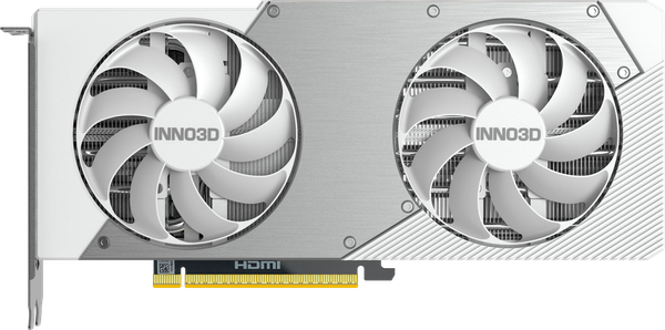 Carte Graphique Inno3D GeForce RTX 5070 Twin X2 OC White