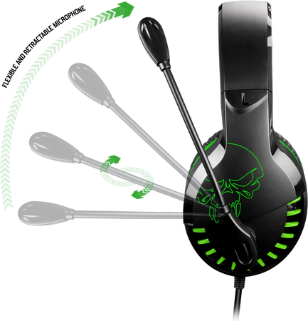 Casque Gamer filaire Spirit of Gamer Pro H3 Xbox Edition (Noir/Vert)