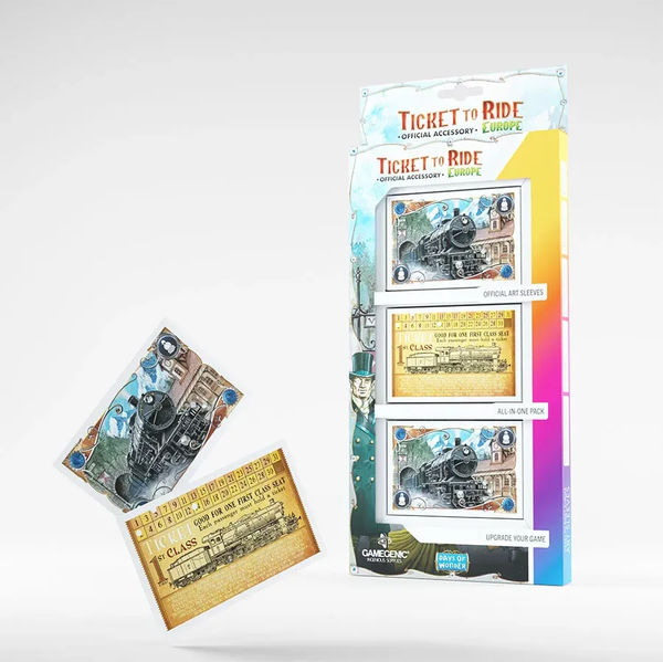 Jeu - Les Aventuriers du Rail : Pack Sleeves Les Aventuriers du Rail Europe
