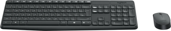 Pack 2en1 (Clavier/Souris) sans fil Logitech MK235 (Noir)