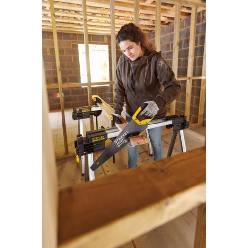 Scie égoïne JETCUT Blade Armor spécial parquet 450mm - STANLEY - 2-20-180