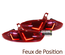 FEUX ROUGES CLAIRS LED TUBES CELIS SEAT LEON II 1P 2009-2012 PH2 (05667)