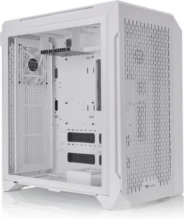 Boitier Moyen Tour E-ATX Thermaltake Centralized Thermal Efficiency C700 Air avec panneaux vitrés (Blanc)