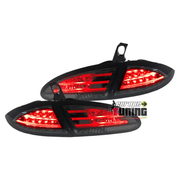 FEUX ARRIERES COMPLETS FUMES A LEDS POUR SEAT LEON 1P 2005-2009 (00693)