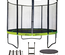 Kangui - Trampoline de jardin rond 305 cm + filet + échelle + bâche + kit ancrage | PUNCHI Vert