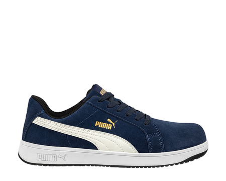 Chaussure de sécurité P 43 Suède Iconic Navy Low S1PL - PUMA - 640024