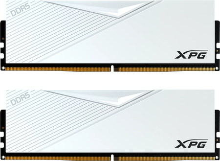 Kit Barrettes mémoire 32Go (2x16Go) DIMM DDR5 Adata XPG Lancer  6400MHz (Blanc)