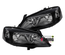 PHARES FOND NOIR TUNING OPEL ASTRA G (10151)