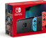 Nintendo Console Switch avec Joy-Con bleu néon et rouge néon