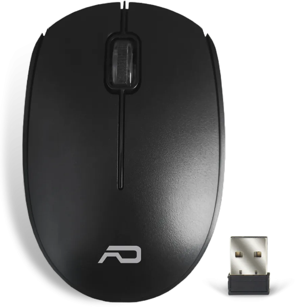 Pack 3en1 (Clavier/Souris/Tapis) sans fil Advance Elite (Noir)