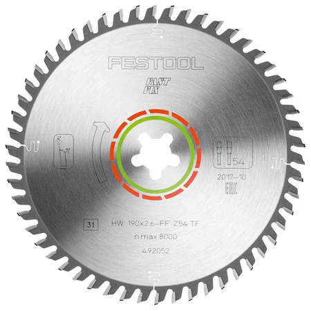 Lame de scie circulaire LAMINATE/HPL HW 260x2,5x30 WZ/FA64 - FESTOOL - 494606