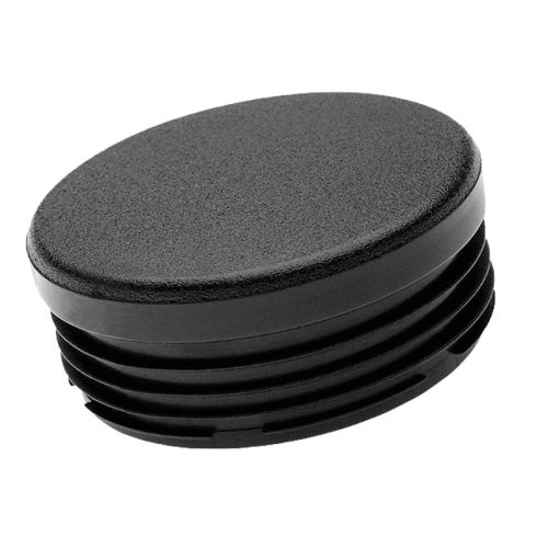Embout intérieur rond plastique noir 42mm - FORTAPS - 20-42