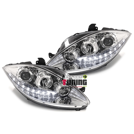 PHARES DEVIL EYES TUNING SEAT LEON CHROM (13503)