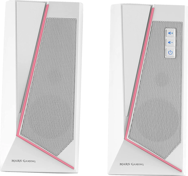 Enceintes Bluetooth Mars Gaming MS7 RGB (Blanc)