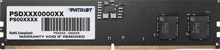 Barrette mémoire 32Go DIMM DDR5 Patriot Signature Line 5600MHz (Noir)