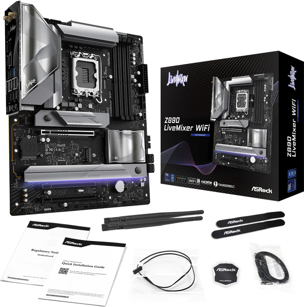 Carte Mère ASRock Z890 LiveMixer WiFi (Intel LGA 1851)