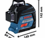 Laser lignes croix GLL 3-80 Professional + coffret - BOSCH - 0601063S00