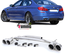 KIT CONVERSION 4 SORTIES ECHAPPEMENT DUPLEX BMW SERIE 5 F10 F11 F12 F13 (05409)