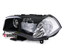 2 PHARES NOIRS OPTIQUES FEUX AVANTS BMW X3 TYPE E83 PHASE 1 2003-2006 (05500)
