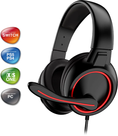 Casque Gamer filaire Advance GTA 210 (Noir)