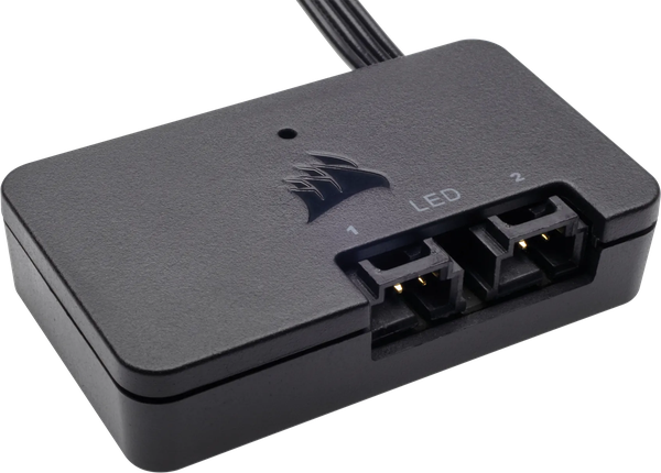 Lot de 2 Ventilateurs de boitier Corsair Dual Light Loop LL140 RGB - 14cm (Noir)