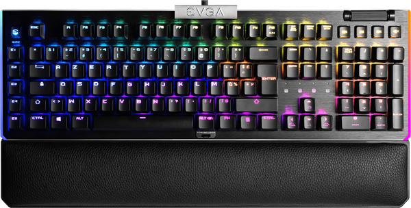 Clavier Gamer mécanique (Light Strike Silver) EVGA Z20 RGB (Noir)