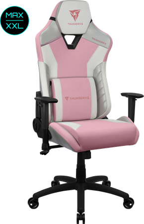 Fauteuil Gamer ThunderX3 TC3 Max (Blanc/Rose)