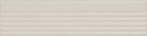 MODULO INCISO POLVERE - 5,6X23,2 CM - Carrelage à relief uni taupe