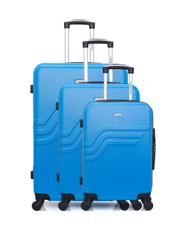 AMERICAN TRAVEL - Set de 3 ABS QUEENS 75 cm