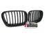 GRILLES CALANDRES SPORT NOIRES MATES POUR BMW X5 E53 1999-2003 (00155)