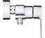 Mitigeur de douche START mural monocommande chromé - GROHE - 23205002