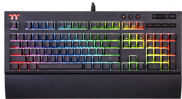 Clavier Gamer mécanique (Cherry MX Silver) Thermaltake X1 RGB (Noir)