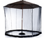 Moustiquaire cylindrique pour parasol 3 m