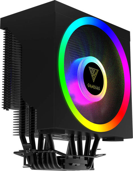 Ventilateur processeur Gamdias Boreas M1-610 RGB (Noir)