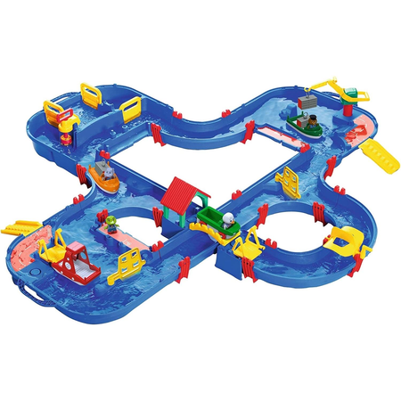 Aquaplay’n Go Circuit d’Eau – Jeu de Construction Aquatique Portable