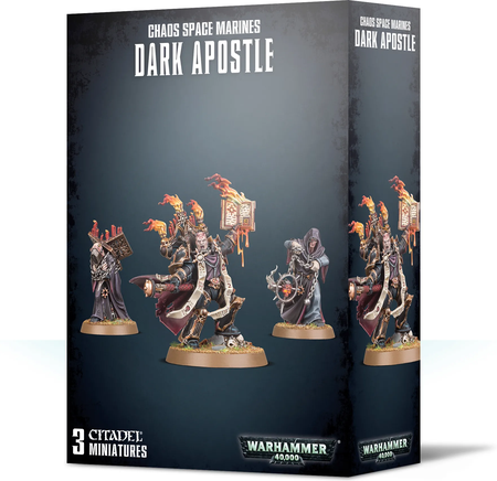 Warhammer 40k - Space Marine du Chaos Dark Apostle